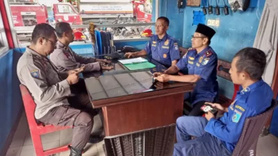 Satbinmas Polres Lobar Laksanakan Binkorwas ke Kantor Damkar