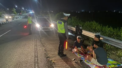 Patroli Malam di Jalur Bypass BIL, Polisi Cegah Aksi Balap Liar