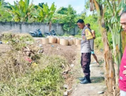 Sentuhan Personal Polri di Lombok Barat: Dorong Warga Mandiri Pangan Lewat Pemanfaatan Lahan Kosong