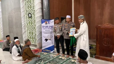 Polantas Menyapa Lewat Tadarusan Keliling di Lombok Barat