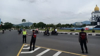 Polres Lobar Intensifkan Keamanan Ramadhan di Titik Macet