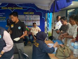 Pos Pelayanan Ops Ketupat Rinjani 2026 Bersama BNN Bima Laksanakan Pemeriksaan Supir Bus AKAP di Terminal Dara