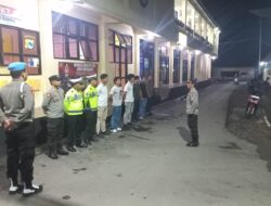 Kontrol Tahanan Diperketat, Polres Dompu Gelar Apel Malam Rutin