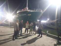 Polsek Kawasan Pelabuhan Laut Bima Intensifkan Patroli Rutin, Sasar Aktivitas di Area Bongkar Muat