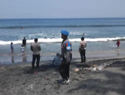 Polsek Batulayar Perketat Penjagaan Pantai Kerandangan, Pastikan Wisatawan Aman Pasca Lebaran