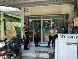 Perkuat Keamanan Obyek Vital, Polsek Sekotong Intensifkan Patroli KRYD di Kantor Pegadaian dan Perbankan