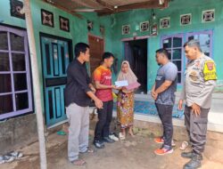 Bhabinkamtibmas Desa Kesik Tinjau Lahan Ketahanan Pangan Bergizi Warga di Masbagik