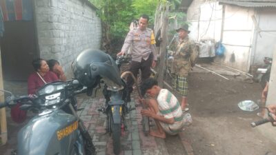 habinkamtibmas Ijobalit Aktif Sambangi Warga, Sampaikan Himbauan Kamtibmas