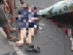 Polres Loteng Datangi TKP Pengendara Pengendara Tertimpa Pohon di Praya Tengah. ‎