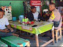 Bhabinkamtibmas Desa Suela Laksanakan Sambang dan Silaturahmi, Ajak Warga Jaga Kamtibmas