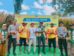 Komitmen Sukseskan Ketahanan Pangan Nasional, Bhabinkamtibmas Polsek Donggo Hadiri Panen Raya Jagung Bersama PT BISI Intersinal TBK