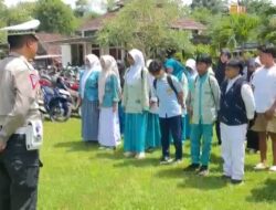 Sayang Anak, Polres Bima Kota Larang Siswa Berkendara Sepeda Motor ke Sekolah