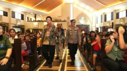 Sapa Jemaat Gereja St. Yoseph, Kapolda Sumsel Ajak Gotong Royong Jaga Kamtibmas Bumi Sriwijaya