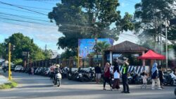 SAT LANTAS POLRES DOMPU AMANKAN CAR FREE DAY, ARUS LALU LINTAS LANCAR DAN KONDUSIF