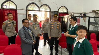 Kapolres Bima Kota Tinjau Pengamanan Perayaan Paskah, Pastikan Ibadah Aman dan Lancar