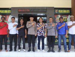 Karang Taruna Kota Bima Jalin Sinergi dengan Polres, Bahas Peran Pemuda Jaga Kamtibmas