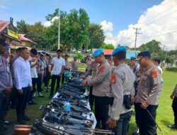Mencegah Terjadinya Pelanggaran, Bid Propam Polda NTB Menggelar Gaktibilin dan Mitigasi di Mapolres Bima Kabupaten