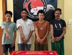 Satuan Reserse Narkoba Polres Lombok Utara ungkap kasus peredaran gelap narkotika jenis sabu seberat total 55,75 gram dari tiga lokasi berbeda, dengan mengamankan empat orang terduga pelaku.