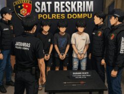 Tim Jatanras Polres Dompu Ungkap Kasus Penganiayaan Menggunakan Busur Panah, Tiga Pelaku Diamankan Kurang dari 24 Jam