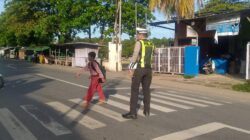 Antisipasi Kecelakaan Lalulintas Satlantas Polres Bima Kabupaten Intensifikan Strong Point Pagi di Titik Rawan