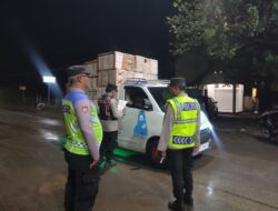 **KRYD Polsek Poto Tano Antisipasi 3C di Pelabuhan**