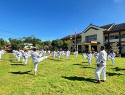 Jelang UKP 1 Juli 2026, Polres Bima Kota Gelar Ujian Bela Diri Polri
