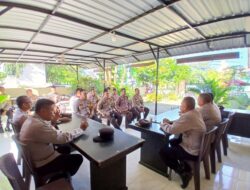 Sat Binmas Polres Bima Kota Gelar Anev Bhabinkamtibmas, Tekankan Peningkatan Satkamling