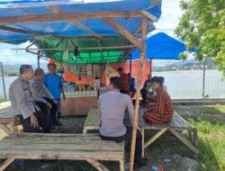 Sat Binmas Polres Bima Kota Laksanakan Cooling System dan Himbauan Kamtibmas di Kelurahan Tanjung