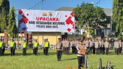 Tingkatkan Disiplin, Polres Bima Kota Gelar Upacara Hari Kesadaran Nasional