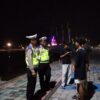 Cegah Kriminalitas Jalanan, Personel Satlantas Polres Lombok Barat Intensifkan Patroli Malam di Titik Vital