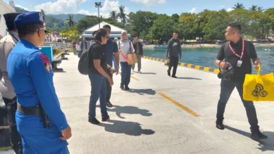 Keamanan Kawasan Wisata Senggigi Jadi Prioritas, Sat Polairud Polres Lombok Barat Intensifkan Patroli dan Himbauan