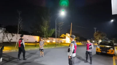 Perketat Keamanan Pemukiman, Sat Samapta Polres Lombok Barat Gelar Patroli Preventif di Banyumulek