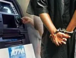 CCTV Bongkar Aksi Pembobol ATM, Pelaku Berhasil Diamankan Polisi