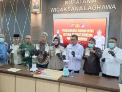 Polres Sumbawa Musnahkan 845,37 Gram Sabu Milik Anak Dibawah Umur Asal Dompu