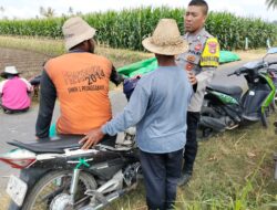 Bhabinkamtibmas Desa Bagik Papan Perkuat Kamtibmas Lewat Silaturahmi dan Imbauan ke Warga