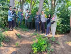 Bhabinkamtibmas Desa Dara Kunci Dampingi Polisi Hutan Cek Kayu Warga yang Akan Ditebang