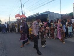 Bhabinkamtibmas Desa Surabaya Laksanakan Pengamanan dan Monitoring Acara Adat Nyongkolan