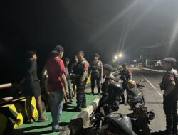 Patroli Perintis Presisi, Sat Samapta Polres Dompu Ciptakan Situasi Kamtibmas Kondusif di Wilayah Kota