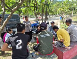Sat Binmas Polres Bima Kota Gelar Giat Jumat Curhat di Taman Amahami