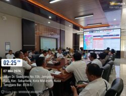 Ditlantas Polda NTB Dukung Kelancaran Proyek Sanitasi Kota Mataram Lewat Koordinasi Penanganan Lalu Lintas