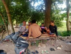 BHABINKAMTIBMAS DESA WOKO AJAK WARGA JAGA KAMTIBMAS MELALUI KEGIATAN SAMBANG DESA