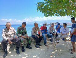 Sat Binmas Polres Bima Kota Laksanakan Cooling System dan Himbauan Kamtibmas di PT Pertamina