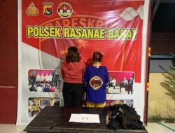Dua IRT Diamankan Polsek Rasana’e Barat, Diduga Curi Gelang Emas 20 Gram di Toko Emas Cantik