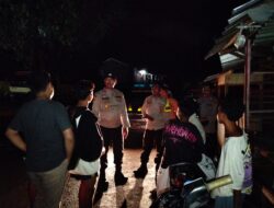 Patroli Blue Light Polsek Ambalawi Antisipasi 3C dan Ciptakan Situasi Aman Kondusif