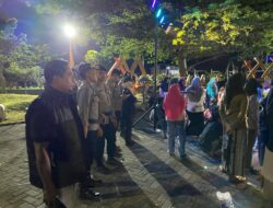 Patroli Gabungan KRYD Polres Bima Kota Sasar Titik Rawan dan Keramaian
