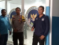 Polres Bima Kota Monitor Pendistribusian Makan Bergizi Gratis di Kecamatan Ambalawi