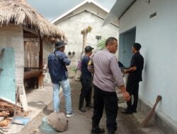 Sinergi Kamtibmas, Bhabinkamtibmas Desa Kuranji Dorong Warga Manfaatkan Lahan Pekarangan untuk Ketahanan Pangan