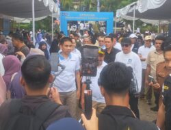 Gerakan Bersih Pantai dan Gerakan Pangan Murah di Senggigi