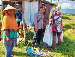 PANEN PADI DI WAWONDURU DIPANTAU BHABINKAMTIBMAS, POLRI DUKUNG PANGAN NASIONAL