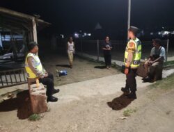 Patroli Dialogis Polsek Taliwang, Warga Batu Putih Diimbau bersama Cegah Gangguan Kamtibmas
